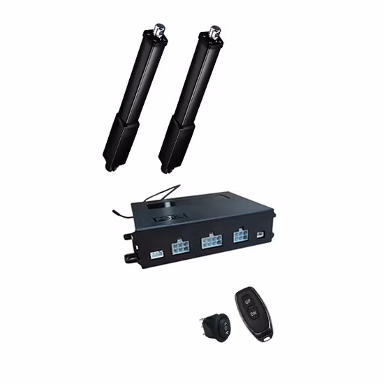 2 Hall Effect Linear Actuators Synchronized Safety Controller